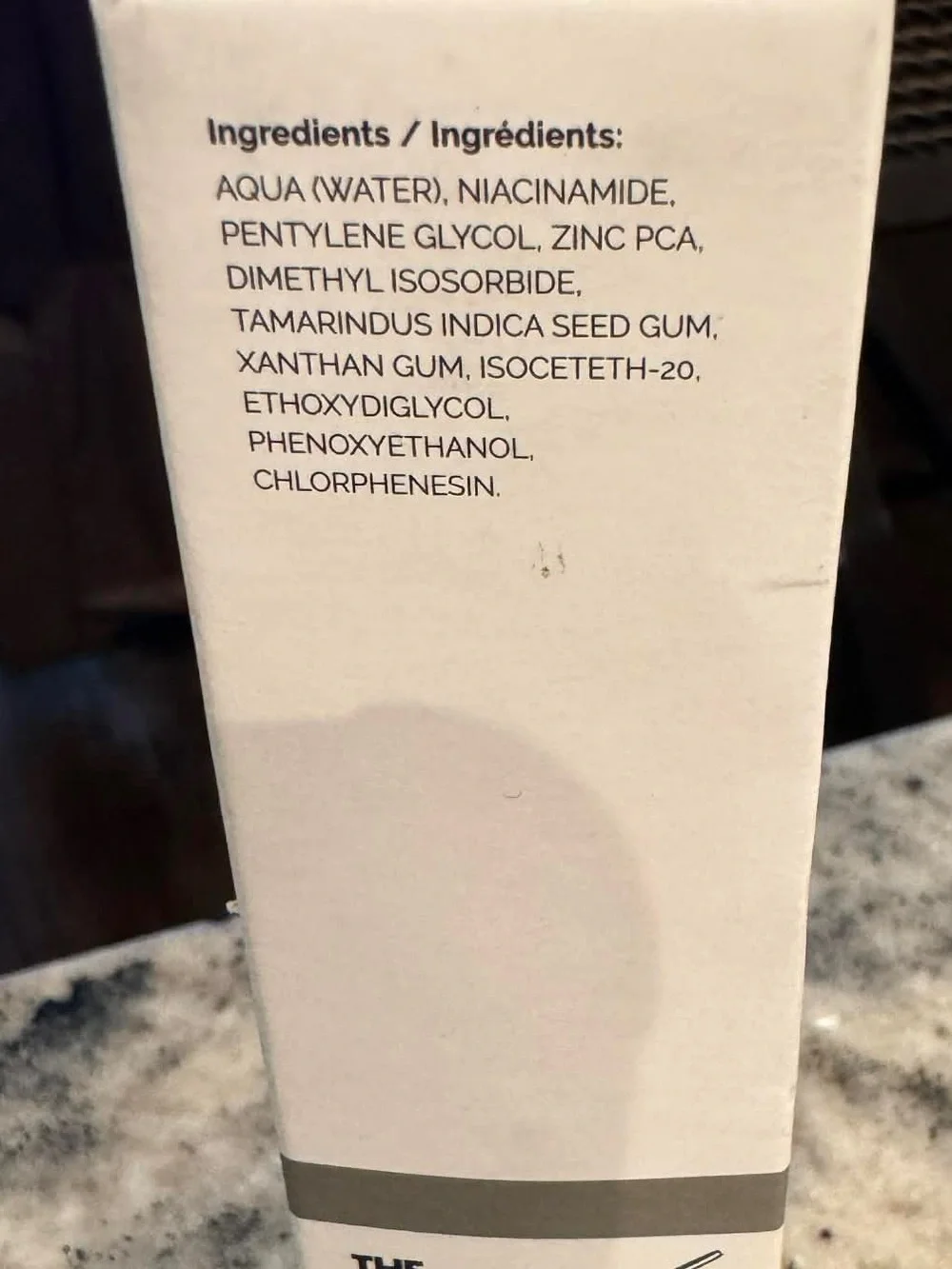 The Ordinary Niacinamide 10% + Zinc 1% Serum — White, Cream